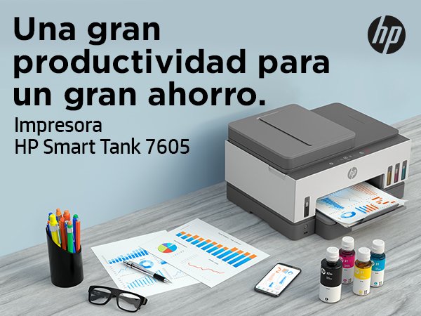 EAN 0195908302643 - HP Smart Tank 7605 All-in-One Printer Inyección de tinta térmica A4 4800 x 1200 DPI 15 ppm Wifi imagen 12