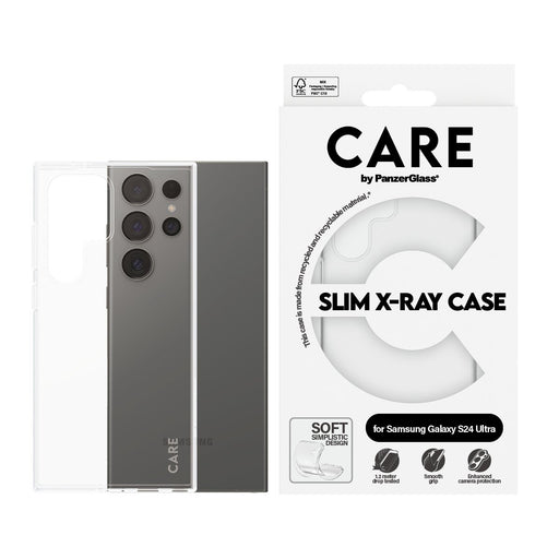 EAN 5715685012471 - PanzerGlass CARE™ by ® X-Ray Case Samsung Galaxy S24 Ultra funda para teléfono móvil Transparente imagen 2