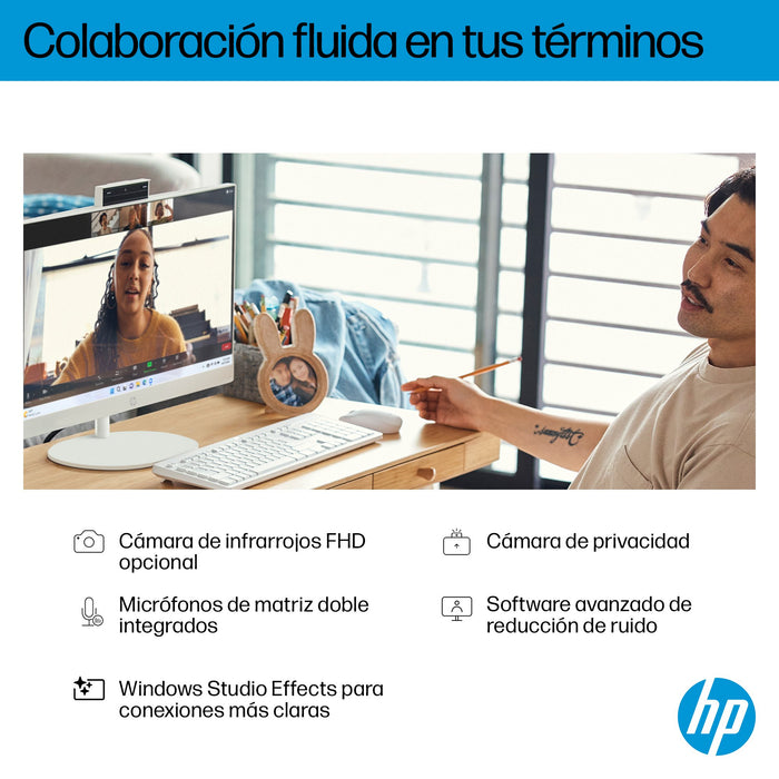 EAN 0199642227255 - HP AI 27-cr2014ns Intel Core Ultra 5 225U 68,6 cm (27") 1920 x 1080 Pixeles PC todo en uno 16 GB DDR5-SDR imagen 9
