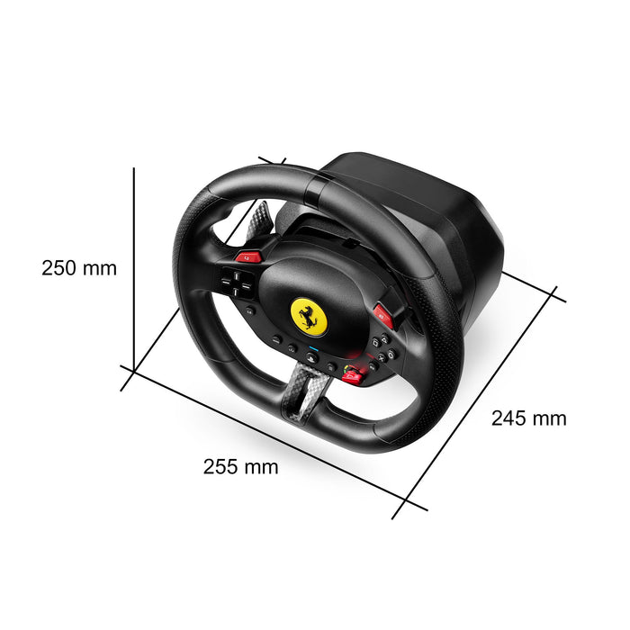 EAN 3362934112677 - Thrustmaster T98-P FERRARI 296 GTB Negro Volante + Pedales PC, PlayStation 4, PlayStation 5 imagen 8