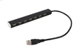 EAN 8716309124461 - Gembird UHB-U2P7-04 hub de interfaz USB 2.0 Negro imagen 4