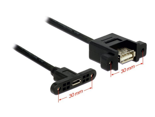 EAN 4043619851102 - DeLOCK 1m, USB2.0 Micro-B/USB2.0-A cable USB USB A Micro-USB B Negro imagen 2
