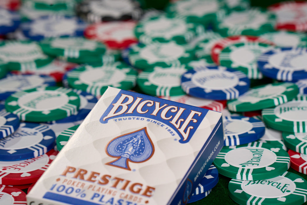EAN 0073854010716 - Bicycle 8G CLAY CHIPS (100 pcs) Fichas de póquer imagen 5