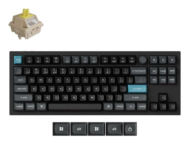 EAN 4894979049865 - Keychron Q3 Ultra 8K teclado Universal Bluetooth QWERTY Negro imagen 1