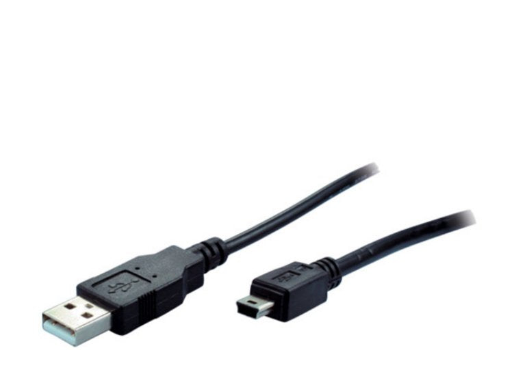 EAN 4017538105745 - S/CONN maximum connectivity 14-16055 cable USB USB 2.0 5 m Mini-USB B USB A 0,48 Gbit/s Negro imagen 1
