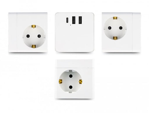 EAN 4043619114979 - DeLOCK 11497 toma de corriente CEE 7/3 + USB imagen 2
