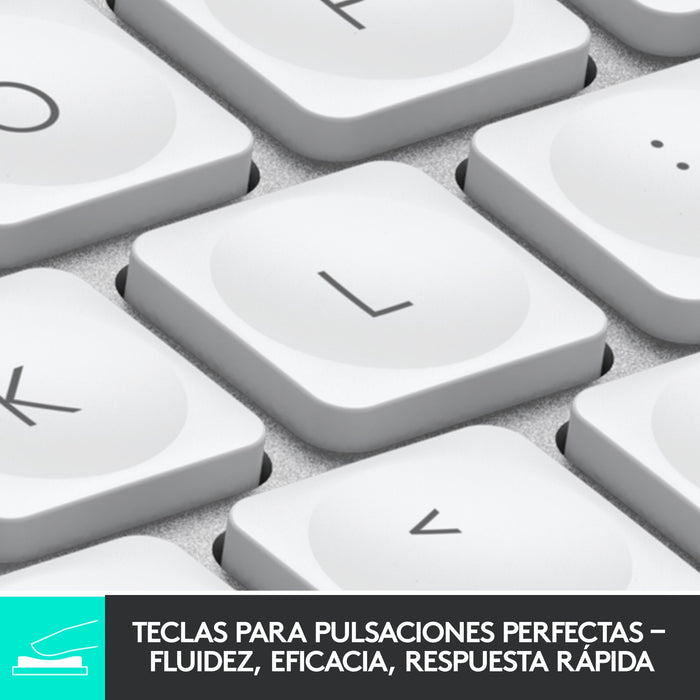 EAN 5099206098954 - Logitech 920-010491 teclado Oficina RF Wireless + Bluetooth QWERTY Español Gris imagen 8