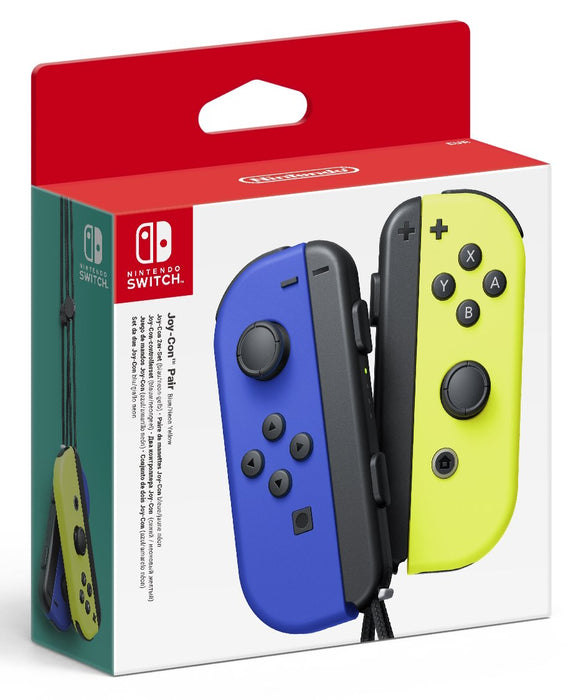 EAN 0045496432089 - Nintendo Joy-Con Azul, Amarillo Bluetooth Gamepad Digital Nintendo Switch, Nintendo Switch OLED imagen 1