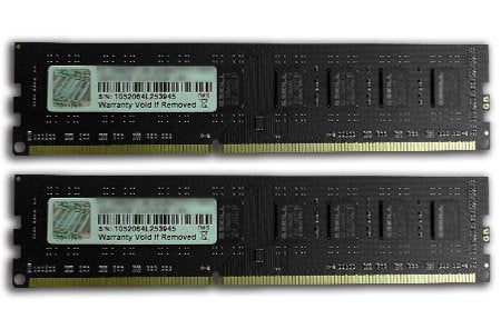 EAN 4711148596268 - G.Skill F3-10600CL9D-4GBNS módulo de memoria 4 GB 2 x 2 GB DDR3 240-pin DIMM imagen 1