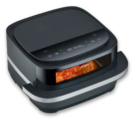 EAN 4008146046650 - Severin FR 2464 fabricante de pizza y hornos 1 Pizza(s) 2200 W Negro, Plata imagen 10