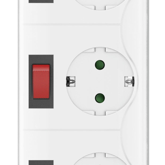 EAN 4047443480842 - Hama 00223159 regleta inteligente 6 salidas AC 1,4 m 3680 W imagen 4