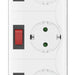 EAN 4047443480842 - Hama 00223159 regleta inteligente 6 salidas AC 1,4 m 3680 W imagen 4