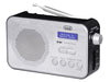 EAN 8011000025414 - Trevi DAB 7F92 R Portátil Digital Negro, Blanco imagen 1