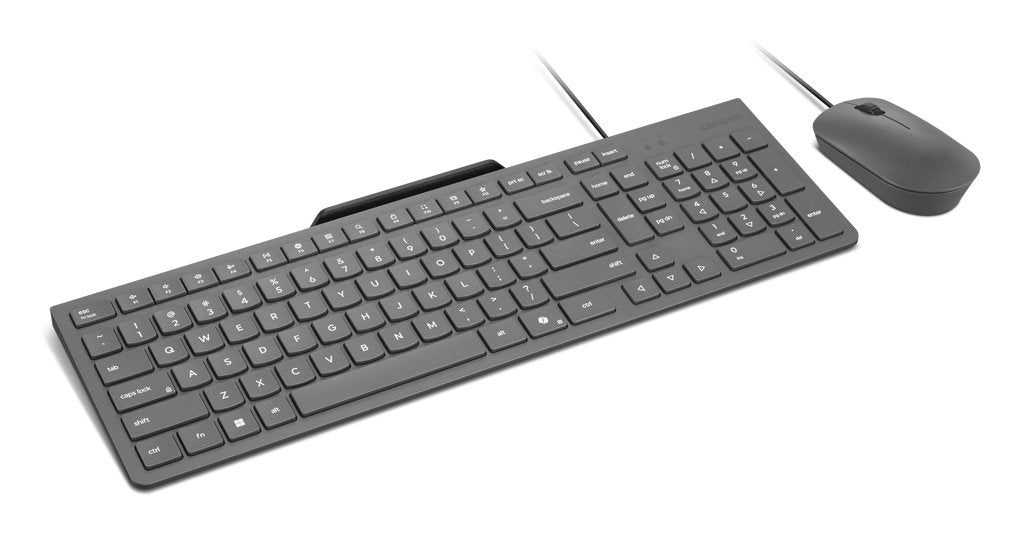 EAN 0195892110774 - Lenovo GX31R09794 teclado Ratón incluido Hogar / Oficina USB Español Gris imagen 3