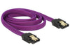 EAN 4043619836925 - DeLOCK 83692 cable de SATA 1 m SATA 7-pin Púrpura imagen 2