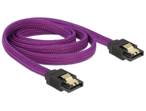 EAN 4043619836925 - DeLOCK 83692 cable de SATA 1 m SATA 7-pin Púrpura imagen 2