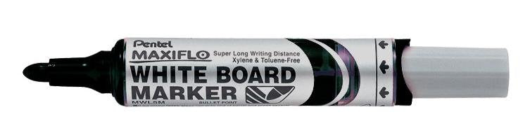 EAN 3474374500010 - Pentel Maxiflo marcador Punta redonda Negro imagen 1