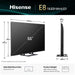 EAN 6942351419862 - Hisense 55E8Q 139,7 cm (55") 4K Ultra HD Smart TV Wifi Negro, Gris 600 cd / m² imagen 2