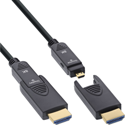 EAN 4043718333707 - InLine 17910O cable HDMI 10 m HDMI Type-A/HDMI Type-D Negro imagen 1