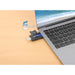 EAN 766623102735 - Manhattan 102735 lector de tarjeta USB 3.2 Gen 1 (3.1 Gen 1) Type-A/Type-C Negro, Transparente imagen 2