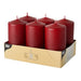 EAN 4002911179932 - Papstar 17993 vela Alrededor Burdeos 6 pieza(s) imagen 1