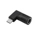 EAN 5906708750184 - Akyga AK-ND-D01 cambiador de género para cable 7.9 x 5.5 mm + pin USB-C Negro imagen 1