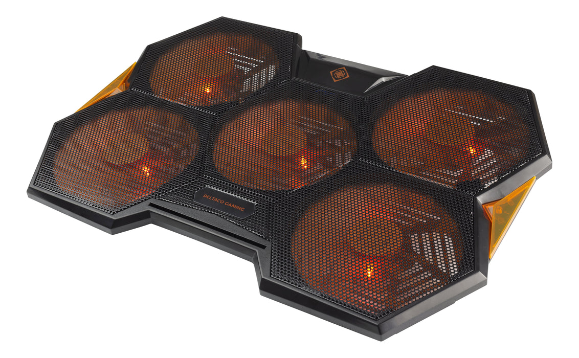 EAN 7333048040275 - Deltaco Gaming GAM-072 almohadilla fría 1300 RPM Negro imagen 1