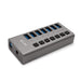 EAN 8595611702938 - i-tec U3CHARGEHUB7 cargador de dispositivo móvil Universal Gris Corriente alterna Carga rápida Interior imagen 1
