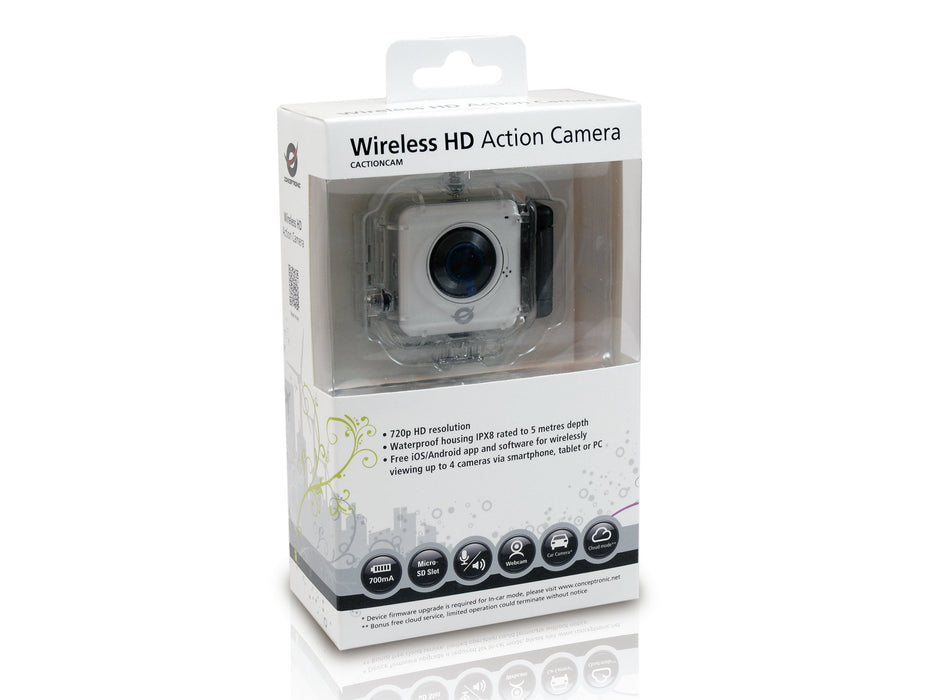EAN 8714909027458 - Conceptronic CACTIONCAM cámara para deporte de acción 1 MP HD-Ready CMOS 25,4 / 4 mm (1 / 4") Wifi 38 g imagen 6