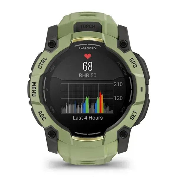 EAN 753759357146 - Garmin Instinct 3 AMOLED 3,3 cm (1.3") 50 mm Digital 416 x 416 Pixeles Pantalla táctil Verde, Gris GPS (sa imagen 8