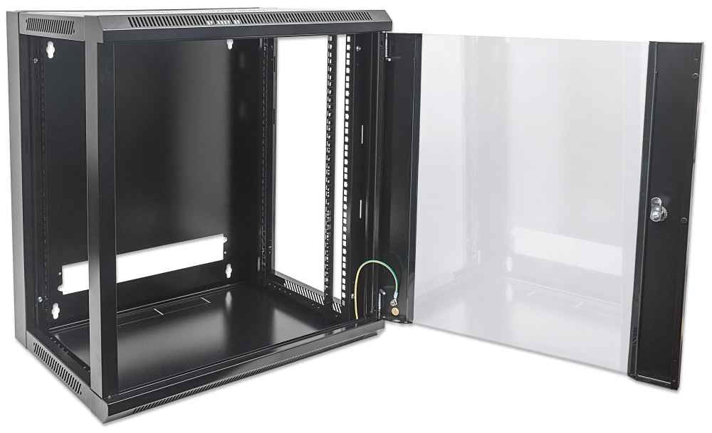 EAN 766623711715 - Intellinet 711715 armario rack Bastidor de pared Negro imagen 8