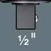 EAN 4013288196453 - Wera 7772 C Torque wrench end fitting Negro, Plata 12.5 mm 1 pieza(s) imagen 4