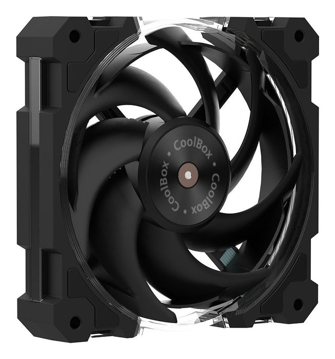 EAN 8436624423529 - CoolBox X12 Ring ARGB Carcasa del ordenador 12 cm Negro 1 pieza(s) imagen 4
