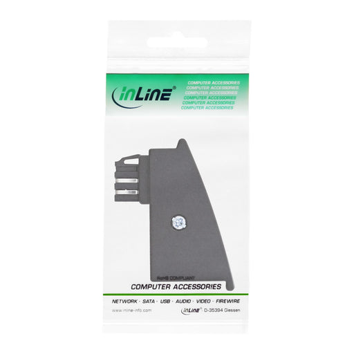 EAN 4043718213870 - InLine 69948F cambiador de género para cable RJ45 female RJ45 Negro imagen 2