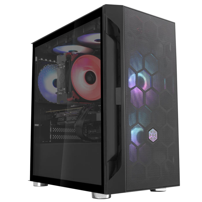 EAN 4710679810997 - Silverstone FARA H1M Micro Torre Negro imagen 2
