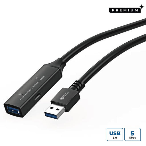 EAN 5706998252869 - Microconnect USB3.0AAF10A cable USB USB 3.2 Gen 1 (3.1 Gen 1) 10 m USB A Negro imagen 1