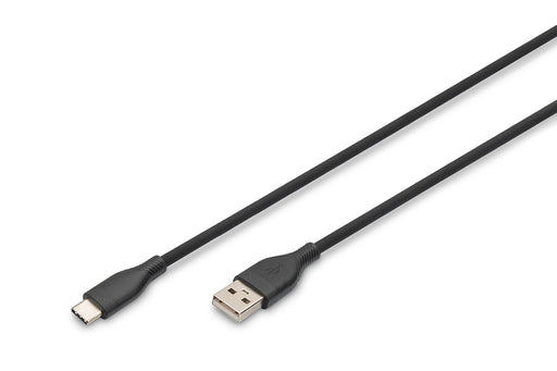 EAN 4016032495437 - Digitus AK-300340-010-S cable USB USB 2.0 USB A USB C 0,48 Gbit/s 60 W imagen 1