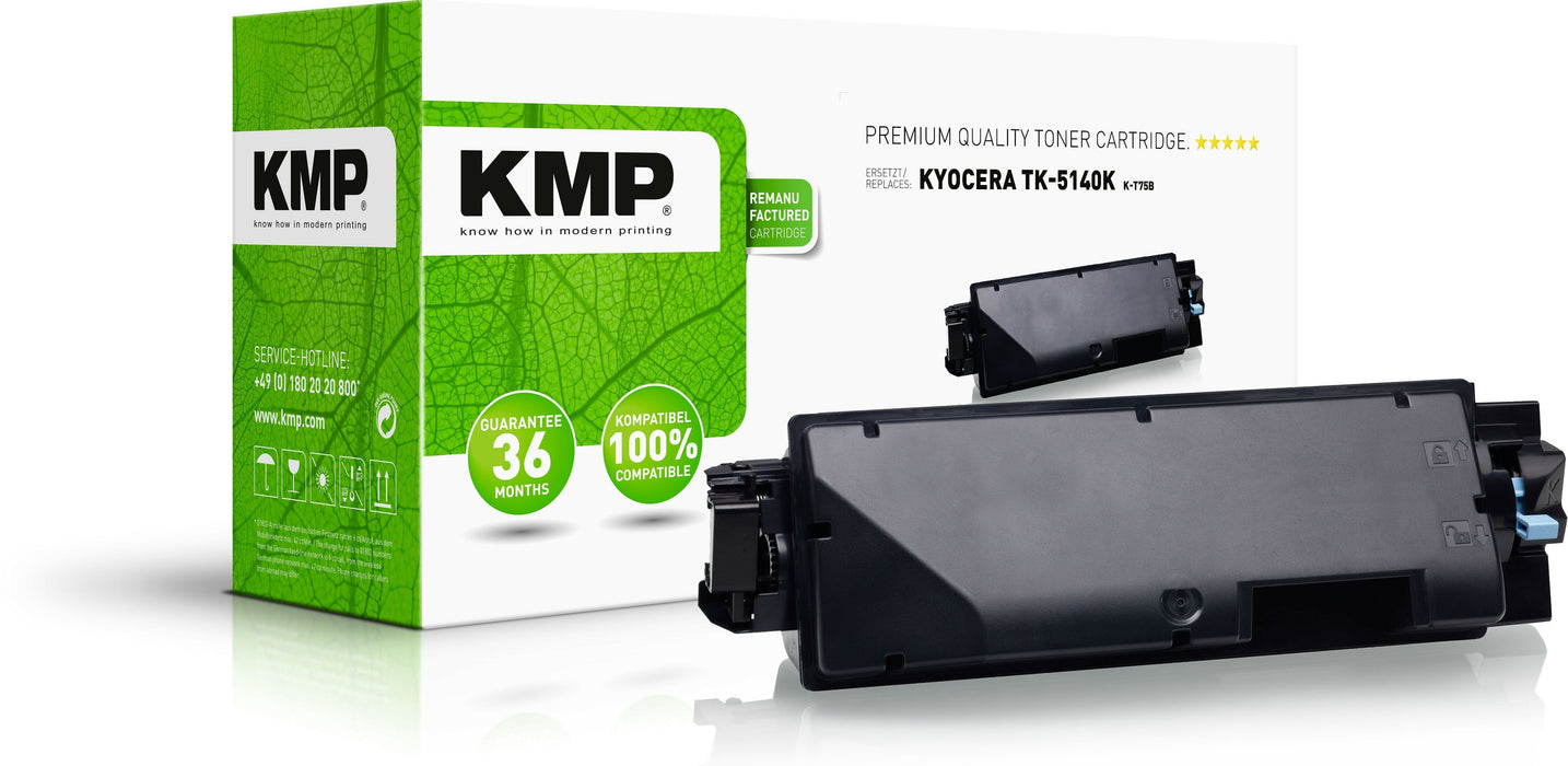 EAN 4011324129274 - KMP K‑T75B cartucho de tóner 1 pieza(s) Negro imagen 1