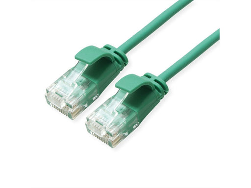 EAN 7630049624047 - ROLINE GREEN 21.44.3937 cable de red Verde 5 m Cat6a U/UTP (UTP) imagen 1