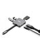 EAN 3760170857930 - Urban Factory HUBEE LIGHT USB 3.2 Gen 1 (3.1 Gen 1) Type-C Gris imagen 4