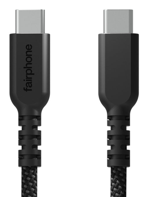 EAN 8718819375906 - Fairphone ACCABL-2CC-WW1 cable USB USB 2.0 1 m USB C 0,48 Gbit/s 240 W Negro imagen 1