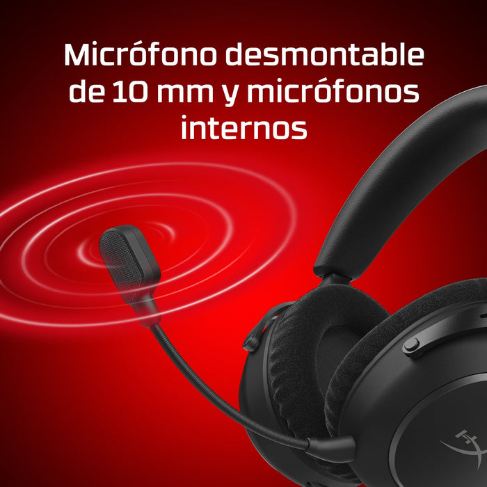 EAN 0198701216179 - HyperX Cloud Alpha 2 Inalámbrico Diadema Juego Bluetooth Negro imagen 7
