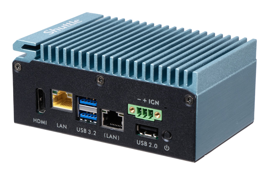 EAN 4046047104291 - Shuttle Edge PC System SPCEL02XA Intel Celeron J J6412 8 GB DDR4-SDRAM 120 GB SSD Mini PC Negro, Azul imagen 7