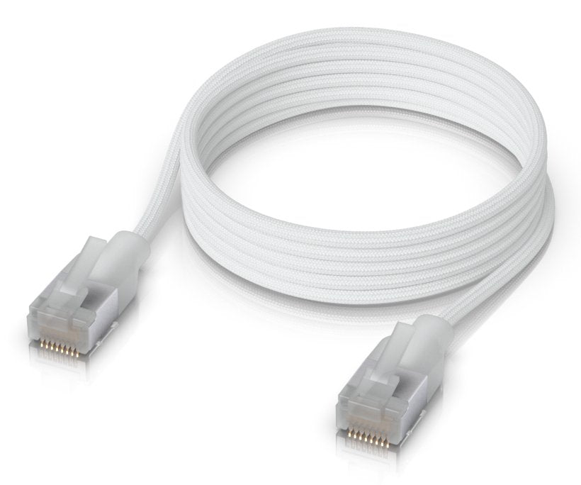 EAN 0810084697276 - Ubiquiti UACC-Cable-Patch-EL-C6A-1M-W cable de red Translúcido, Blanco Cat6a imagen 2