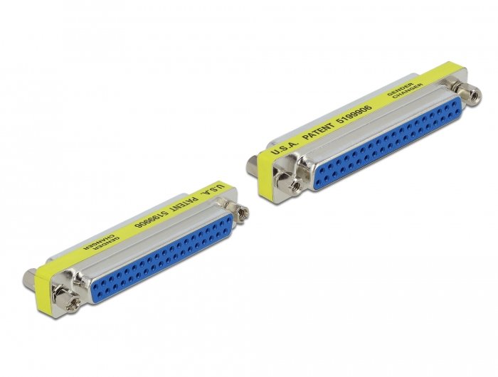 EAN 4043619651047 - DeLOCK 65104 cambiador de género para cable D-Sub 37pin Plata imagen 1