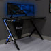 EAN 0094338200546 - X Rocker 2020054 escritorio para ordenador Negro, Azul, Rojo imagen 5