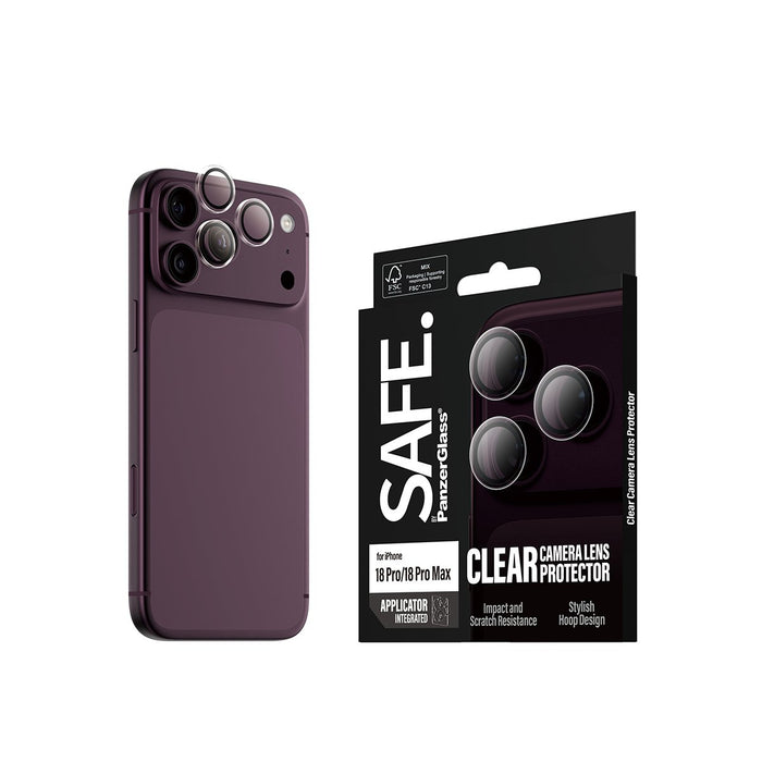 EAN 5715685043802 - PanzerGlass SAFE. by ® Camera Lens Protector Transparent iPhone 2026 Pro | 2026 Pro Max Protector de pant imagen 6
