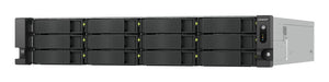 EAN 4711103084663 - QNAP TS-H1277AXU-RP NAS Bastidor (2U) AMD Ryzen™ 5 16 GB DDR5 0 TB QuTS hero Negro imagen 4