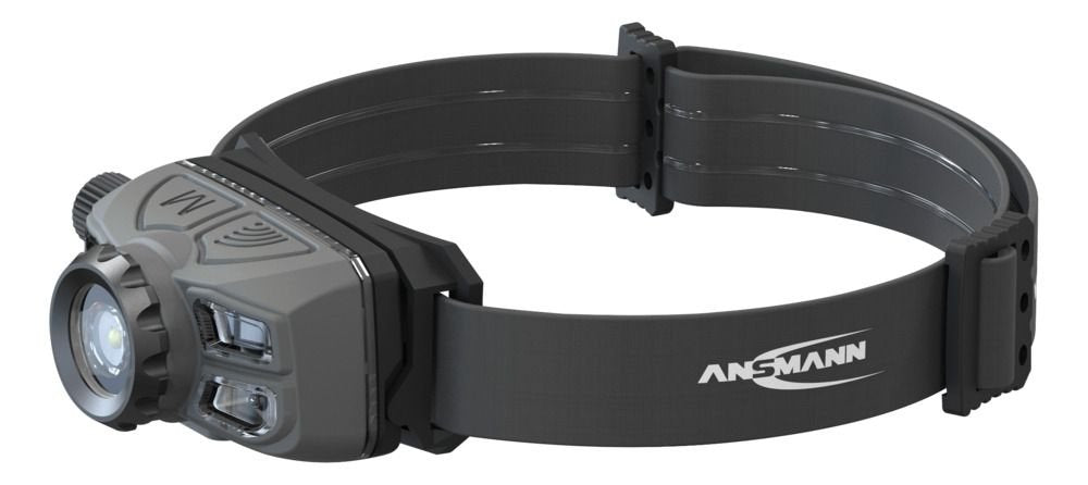 EAN 4013674191970 - Ansmann HD450FRS Negro, Gris Linterna con cinta para cabeza LED imagen 1