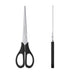 EAN 4041485218814 - ErichKrause Standard Tijeras de oficina Corte recto Negro, Acero inoxidable imagen 2